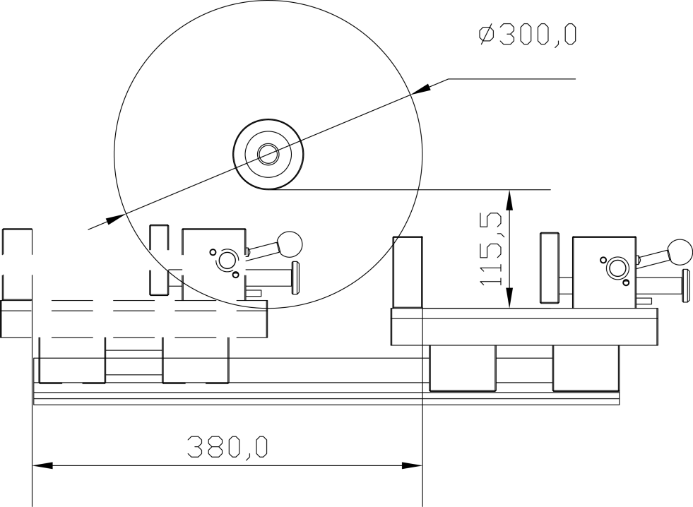 平臺(tái)進(jìn)給切割過程